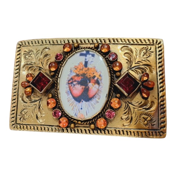 Virgins, Saints & Angels Goddess Belt Buckle Excellent Condition